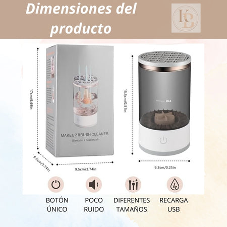 Limpiador electrico para brochas USB