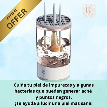 Limpiador electrico para brochas USB